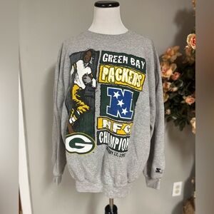 STARTER Gray Crewneck Sweater